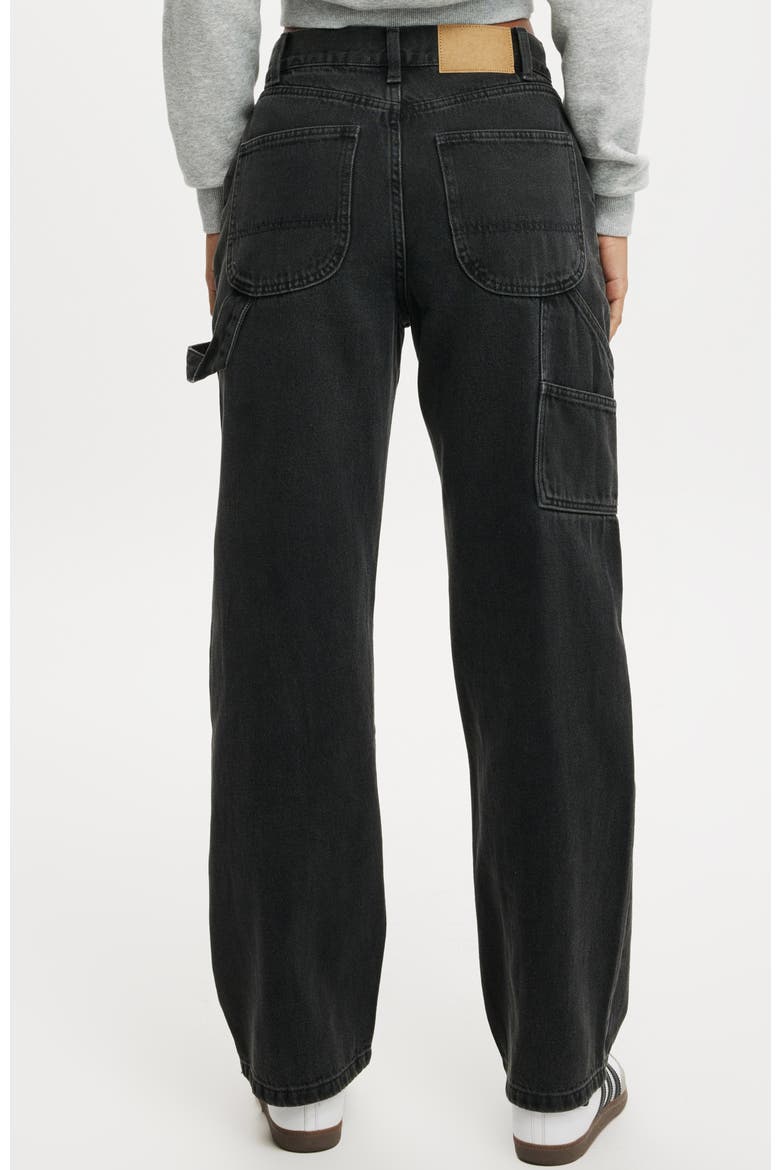 Loose Straight Jean, Alternate, color, Graphite Black Carpenter