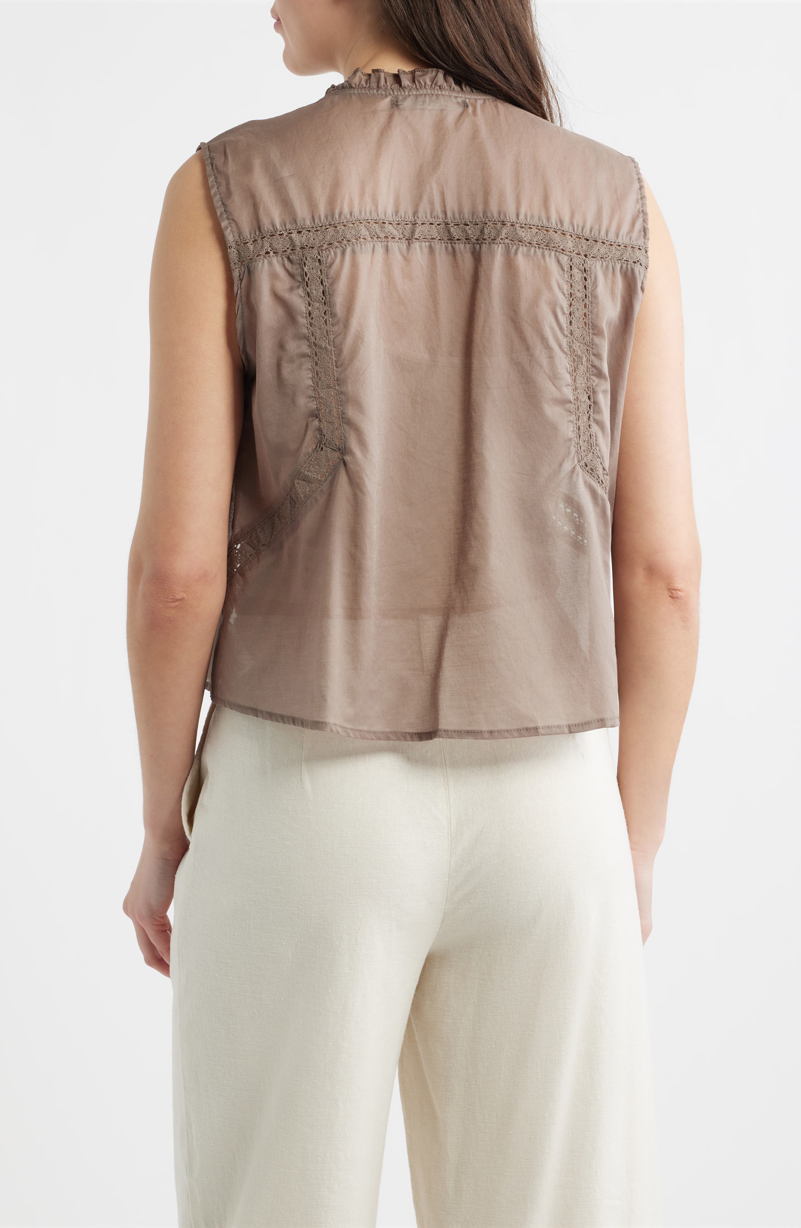 Rodas Lace Sleeveless Top - image 4