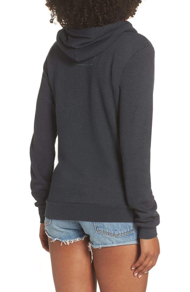 Aviator Nation 5-Stripe Zip Hoodie, Alternate, color, 