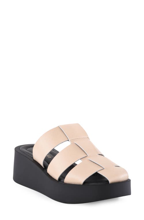 Seychelles High Standard Wedge Sandal In Off White