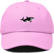 Dalix Killer Whale Embroidered Dad Hat