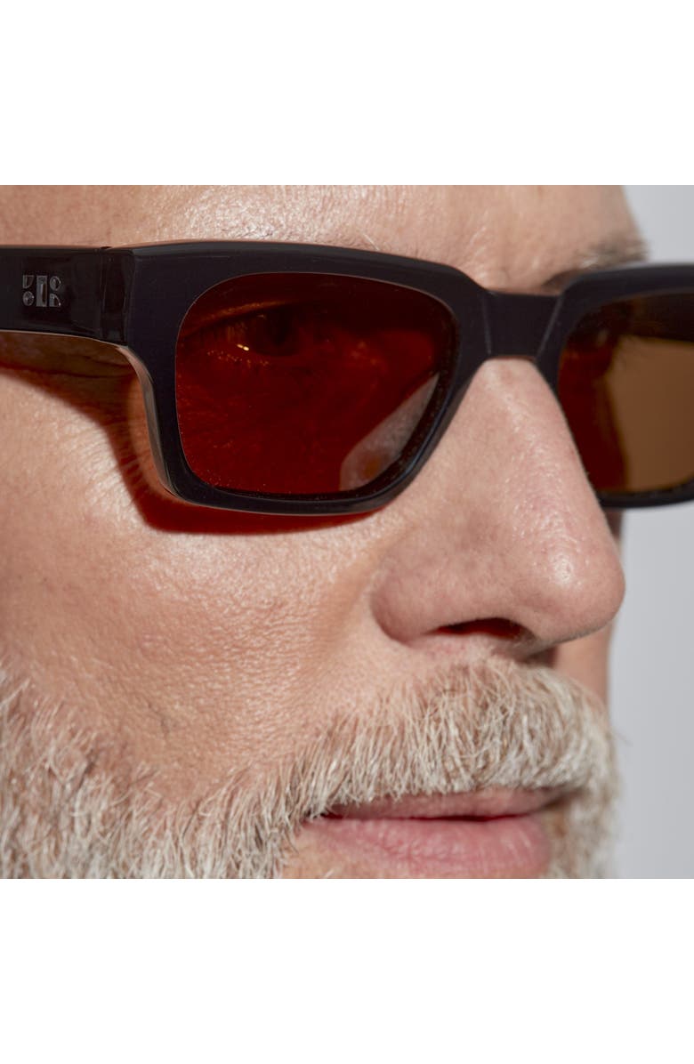 French Kiwis Eyewear Leon Sunglasses, Alternate, color, Black