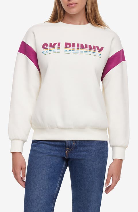 Ski Bunny Varsity Sweatshirt