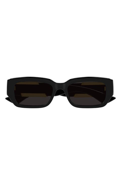 53mm Rectangular Sunglasses