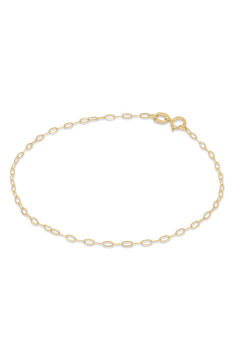 Bony Levy 14K Gold Oval Link Bracelet, Alternate, color, 