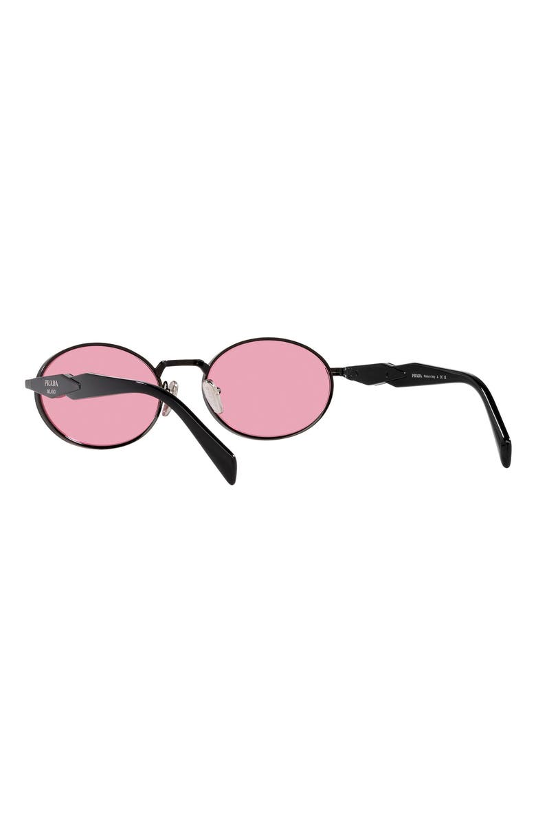 Prada 55mm Oval Sunglasses, Alternate, color,