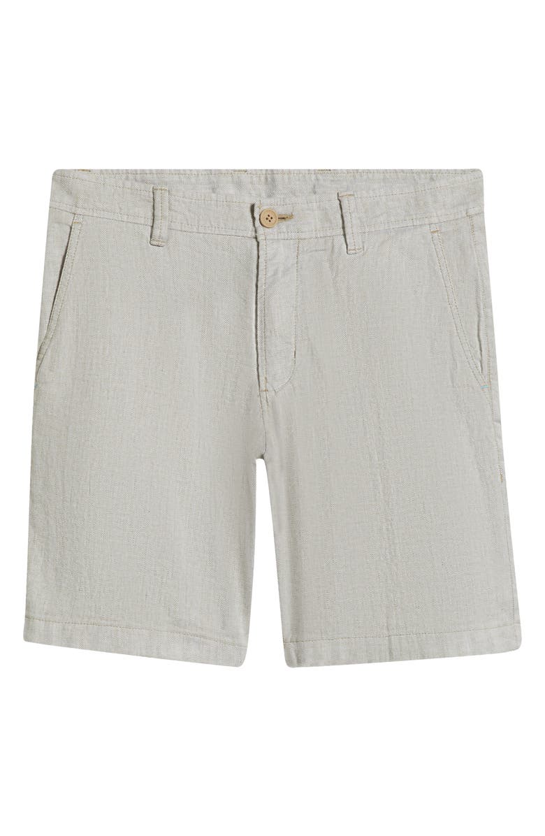 Tommy Bahama Beach Coast Stretch Linen & Cotton Cargo Shorts, Alternate, color,