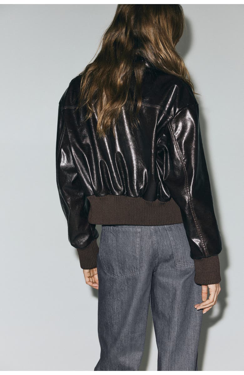 H&M Straight High Jeans, Alternate, color, Denim Gray