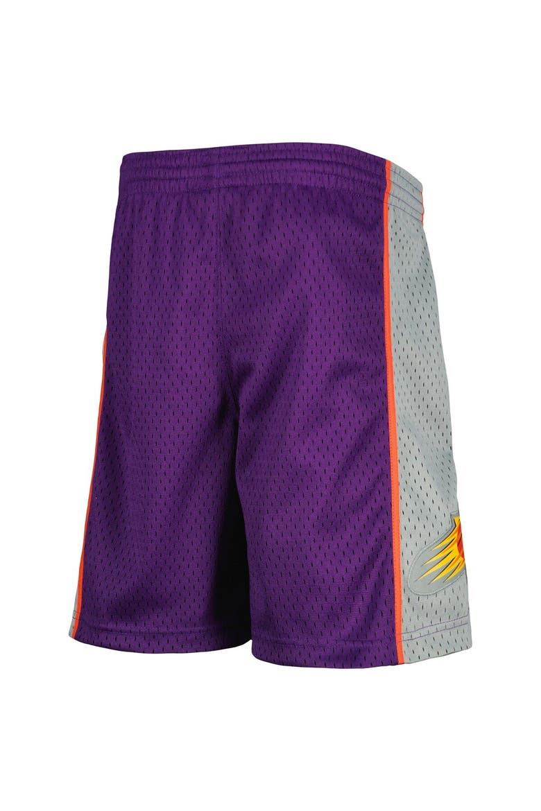 Youth Mitchell & Ness Purple Phoenix Suns 1991-92 Hardwood Classics Swingman Shorts, Alternate, color, Purple