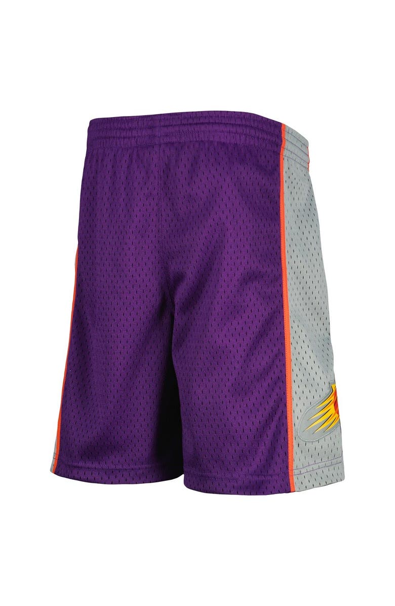 Mitchell & Ness Youth Mitchell & Ness Purple Phoenix Suns 1991-92 Hardwood Classics Swingman Shorts, Alternate, color, Purple