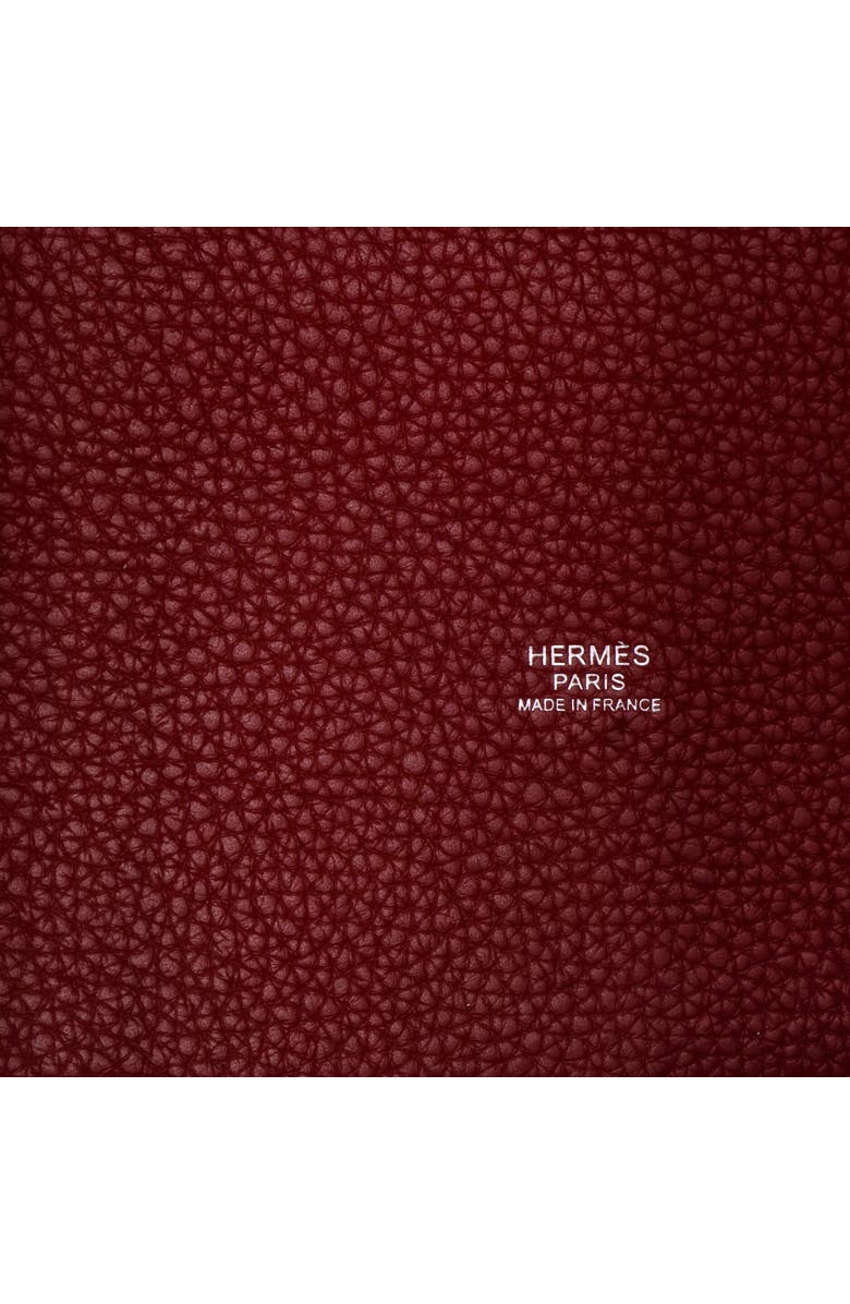 Pre-Owned Hermes Picotin Lock Bag Clemence PM, Alternate, color, Rouge Grenat