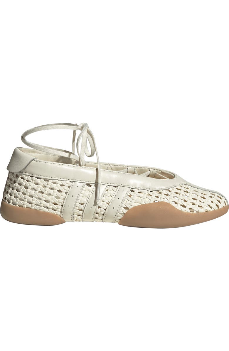 adidas Taekwondo Mei Ballet Flat, Alternate, color, Cream White/ Cream White/ Gum4
