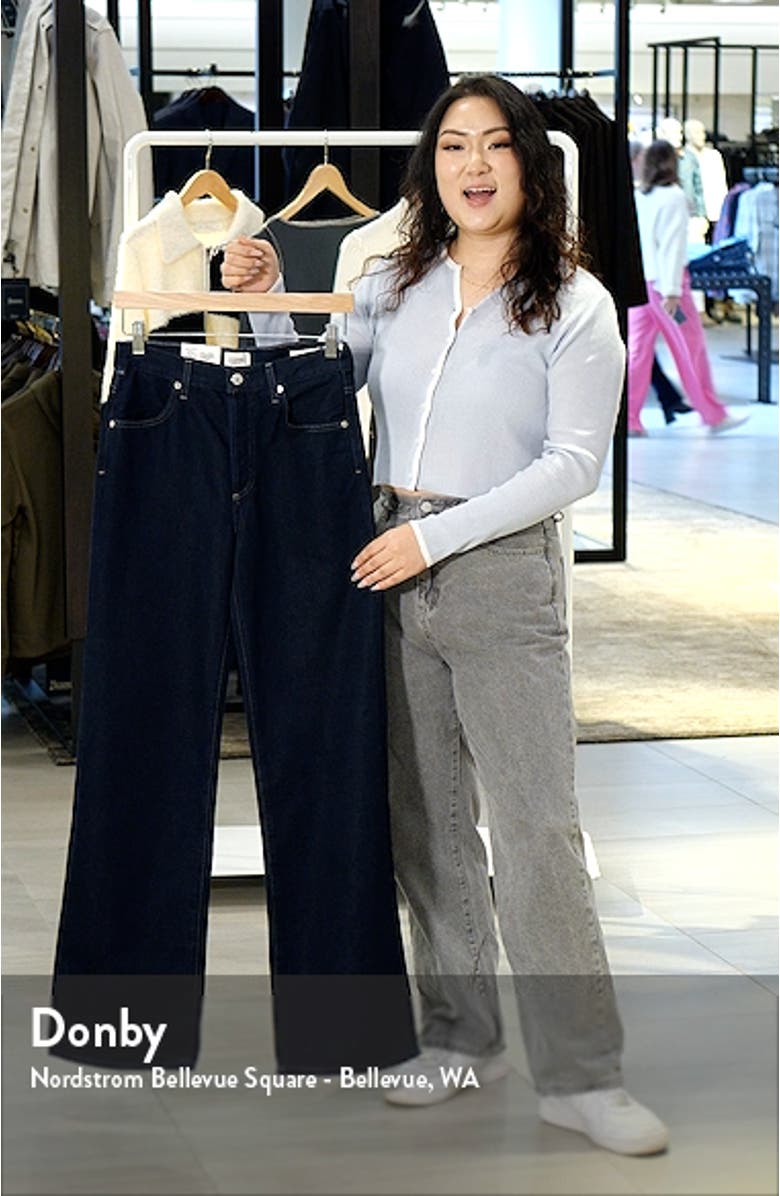 Annina High Waist Wide Leg Jeans, sales video thumbnail