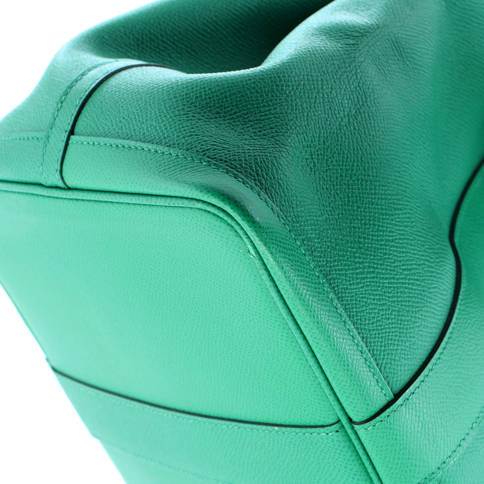 Pre-Owned Hermes Garden Party Tote Leather 36, Alternate, color, Vert Jade