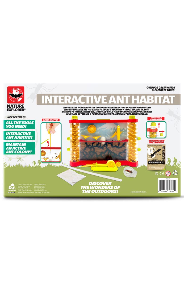 Lanard Nature Explorer Ant Condo Interactive Insect Sand Habitat, 3+, Alternate, color, Multicolored