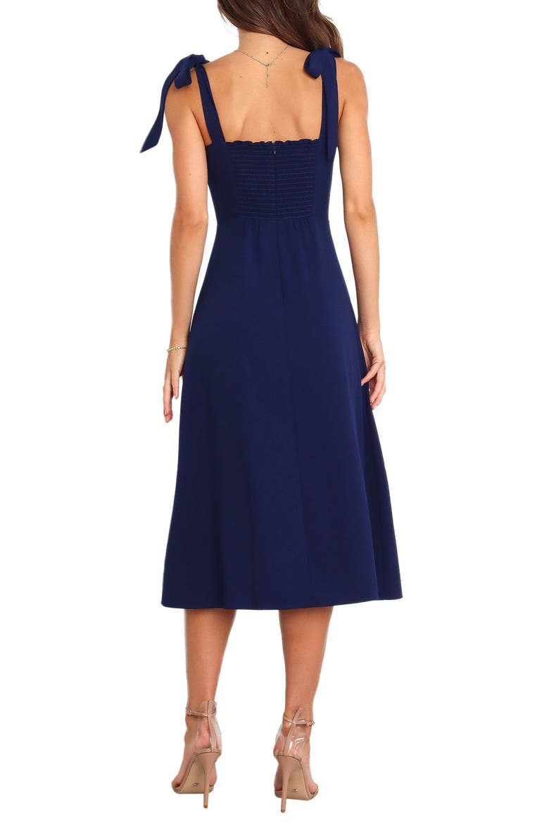Laurel A-Line Dress, Alternate, color, NAVY