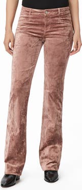 PAIGE Sloane Low Rise Bootcut Velvet Pants