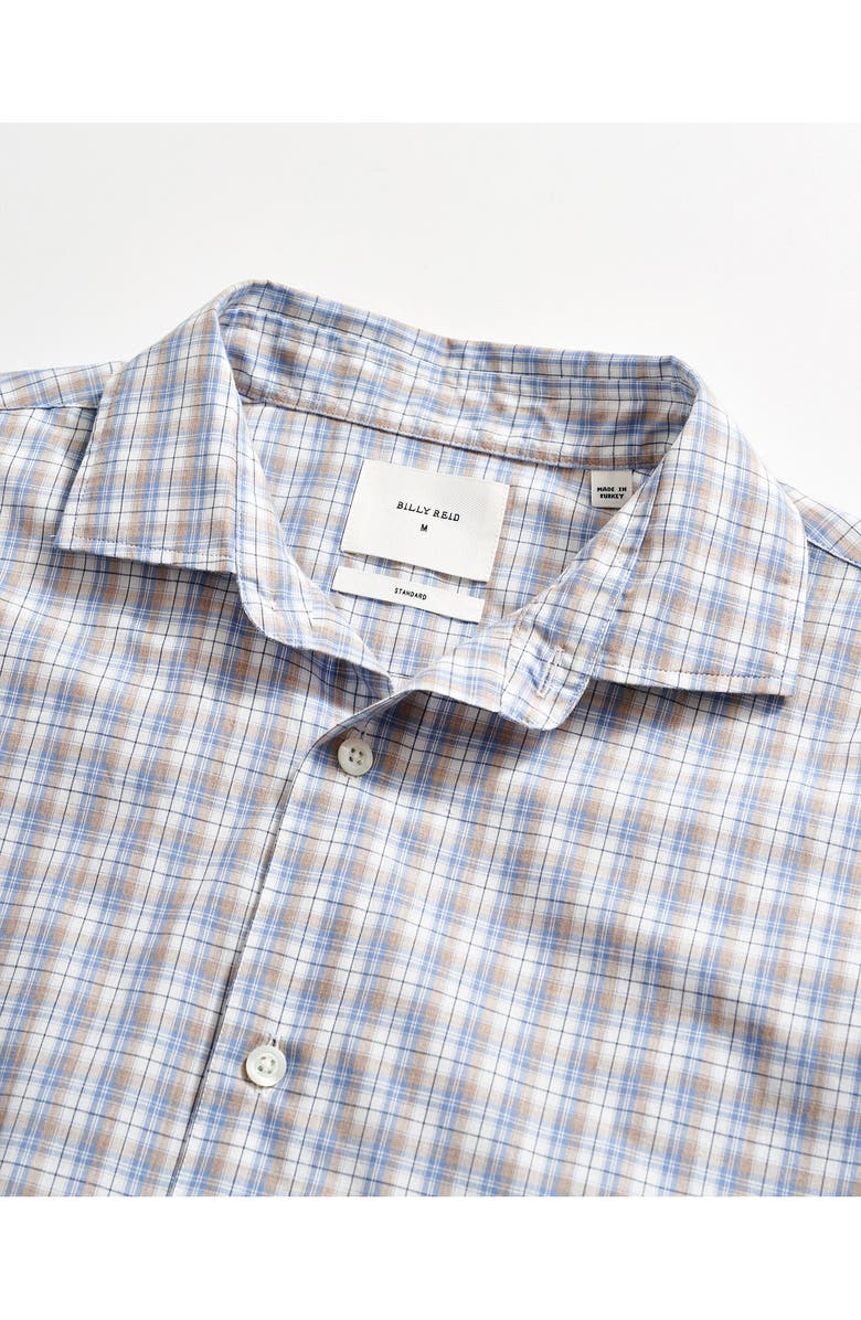 Billy Reid Classic Fit Plaid Button-Up Shirt, Alternate, color, Blue Multi