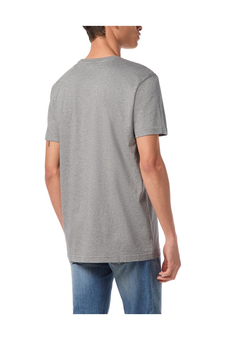T-Shirt Round Neck Ss Crest Men, Alternate, color, grey