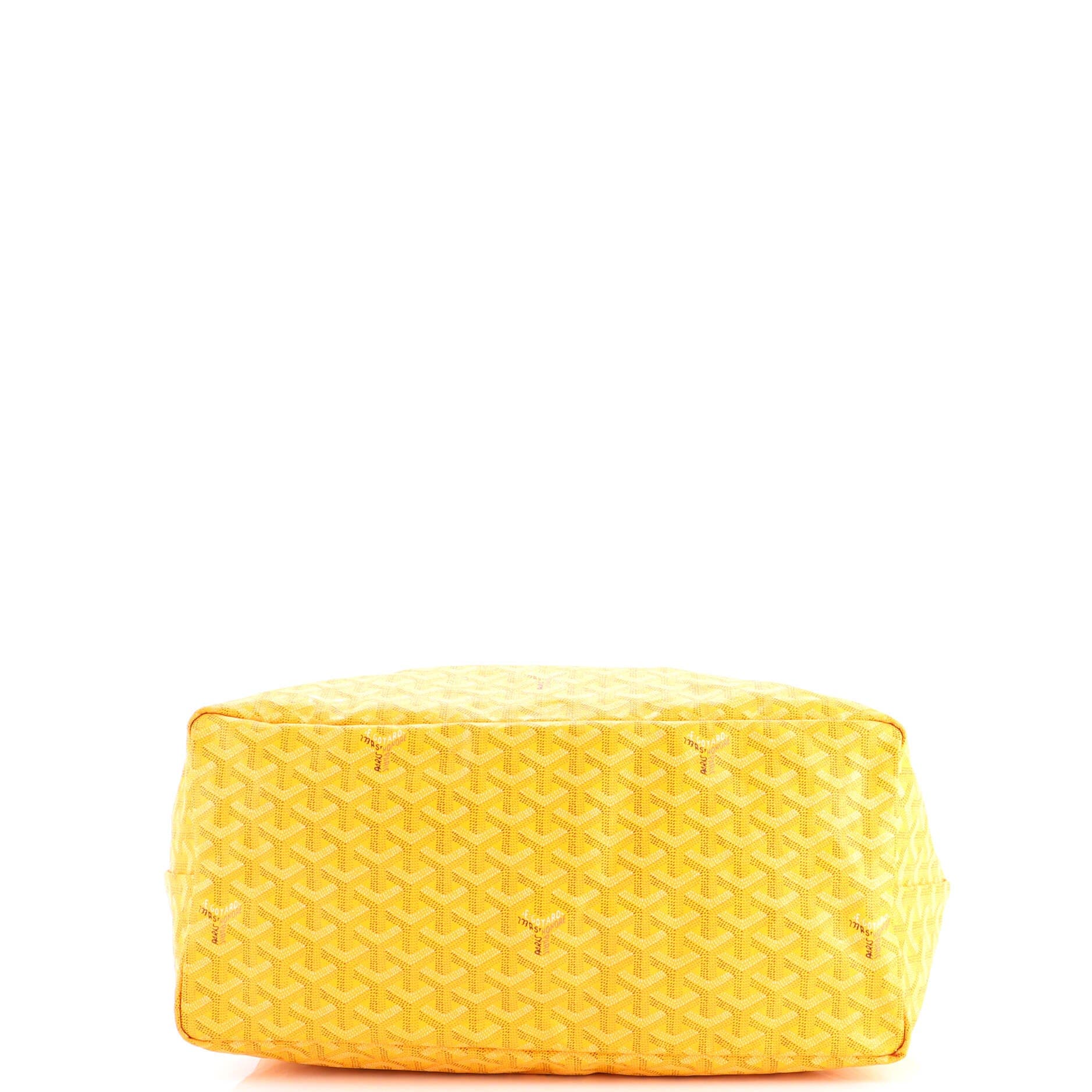 Pre-Owned Goyard Saint Louis Tote Coated Canvas GM, Alternate, color, Orange