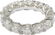 SUZY LEVIAN Sterling Silver Cubic Zirconia Eternity Band Ring