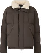 Moose Knuckles Everest Fleece Collar Down Puffer Jacket