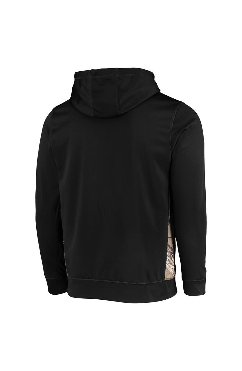 DUNBROOKE Men's Dunbrooke Black/Realtree Camo Pittsburgh Steelers Decoy Tech Fleece Full-Zip Hoodie, Alternate, color, Black