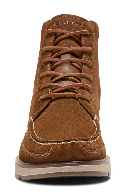 Cole Haan Muir Waterproof Moc Toe Boot In Brown