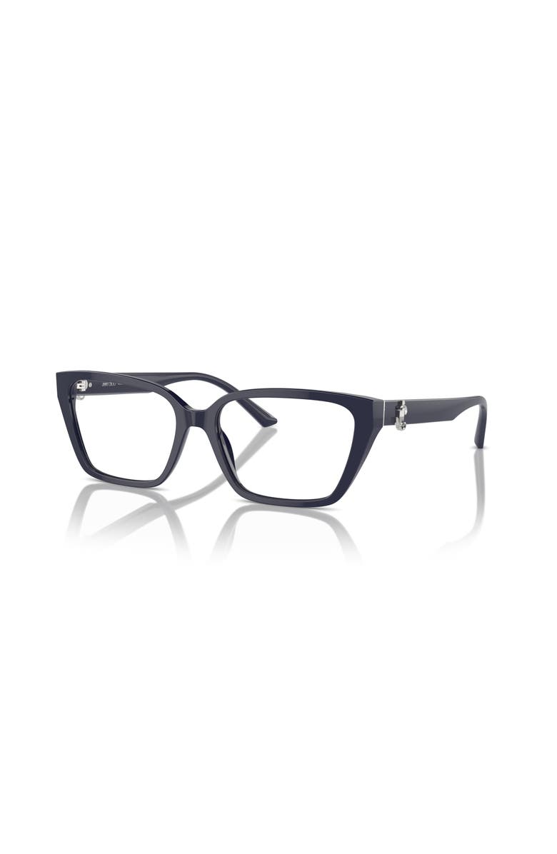 Jimmy Choo 53mm Cat Eye optical glasses, Main, color, Blue