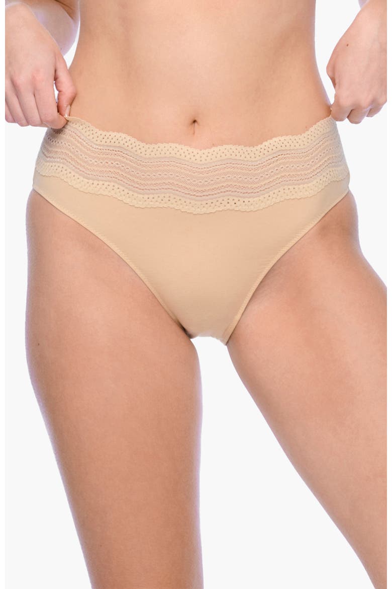 Dolce High Rise Bikini, Main, color, Blush