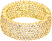 Juvell Pavé Cubic Zirconia Band Ring