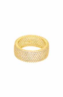 Juvell Pavé Cubic Zirconia Band Ring
