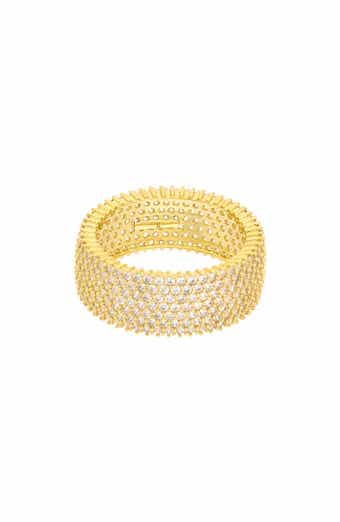 Pavé Cubic Zirconia Band Ring