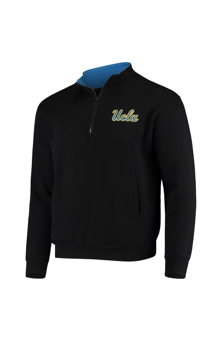 COLOSSEUM Men's Colosseum Black UCLA Bruins Tortugas Logo Quarter-Zip Jacket, Alternate, color, 