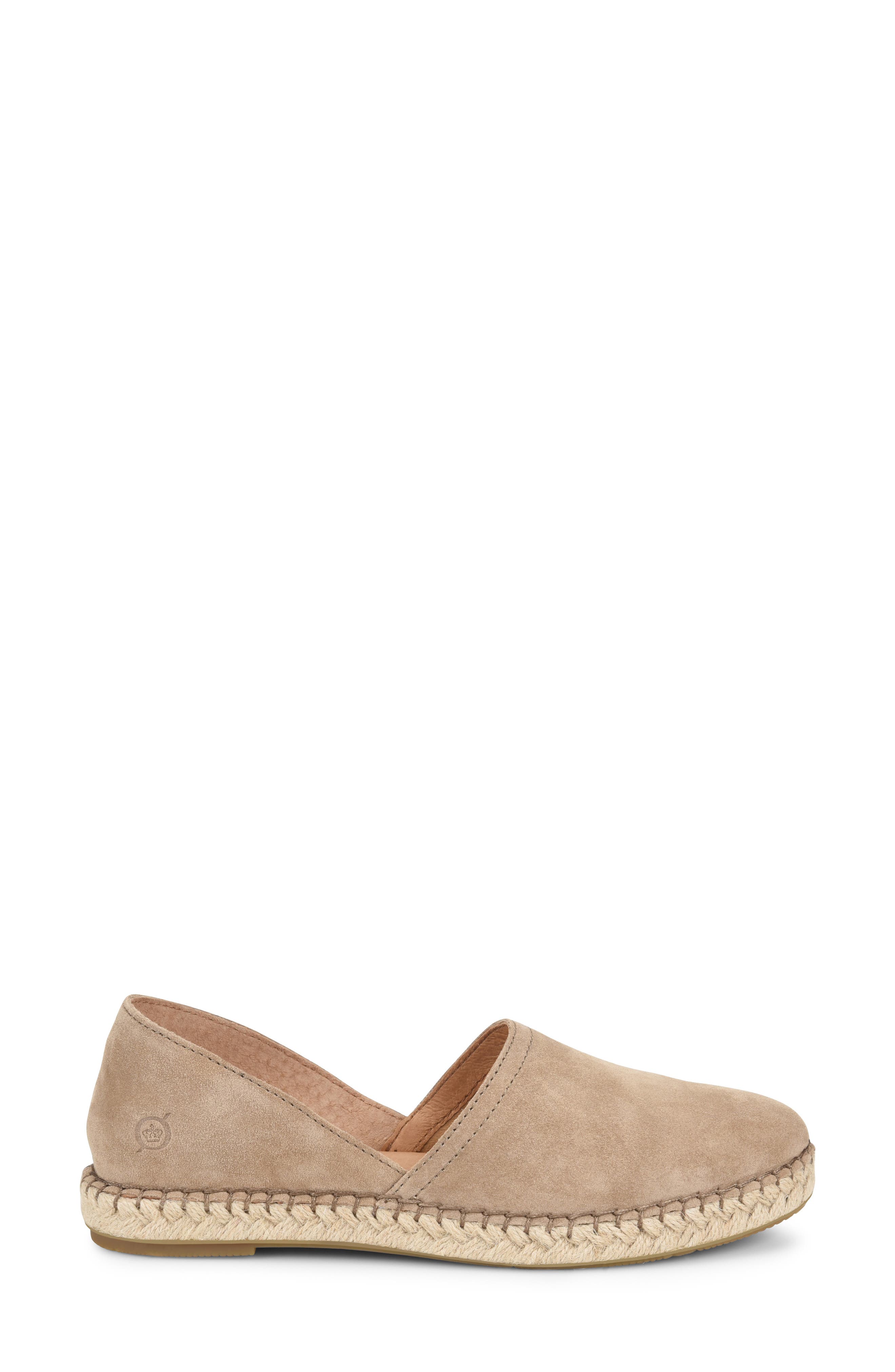 Stitch Espadrille Slip-On, Alternate, color, TAUPE SUEDE