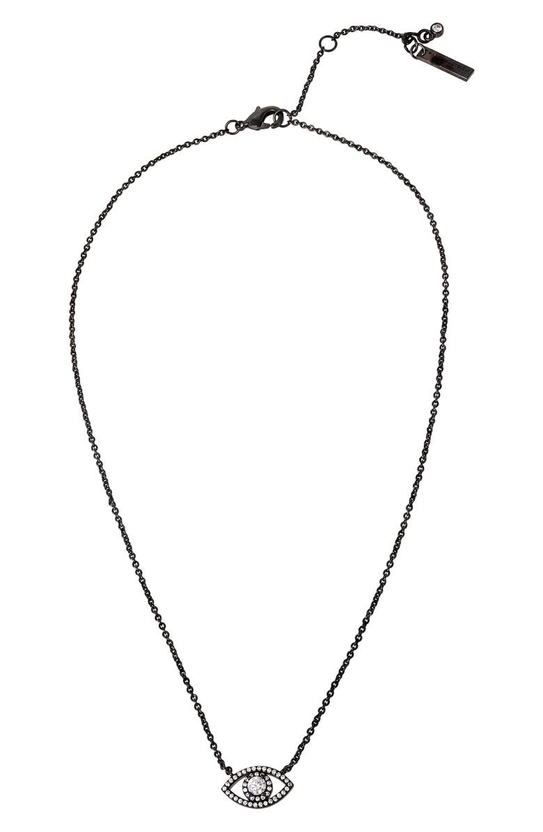 Kurt Geiger London Evil Eye Pendant Necklace, Main, color,
