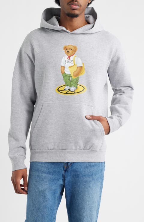 Stand for Peach Bear Graphic Hoodie