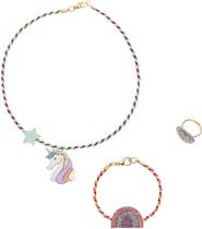 Mimi & Lula Kids' Unicorn Jewelry Set