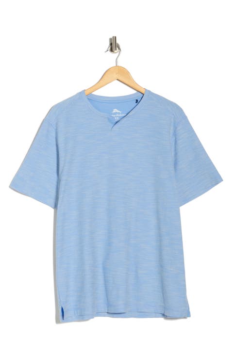 Havana Notch Neck Cotton T-Shirt