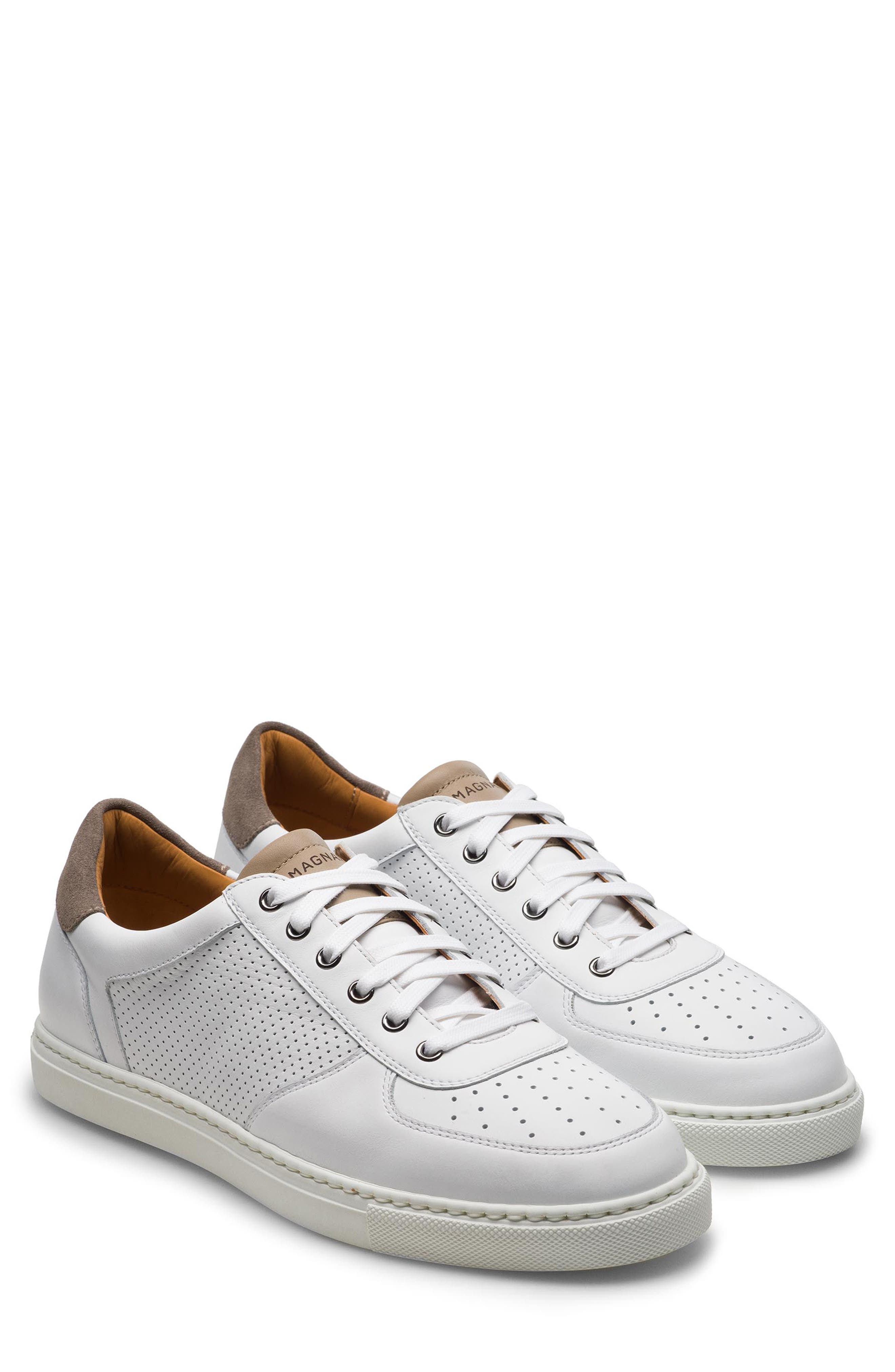 Magnanni Griffith Low Top Sneaker, Main, color, 