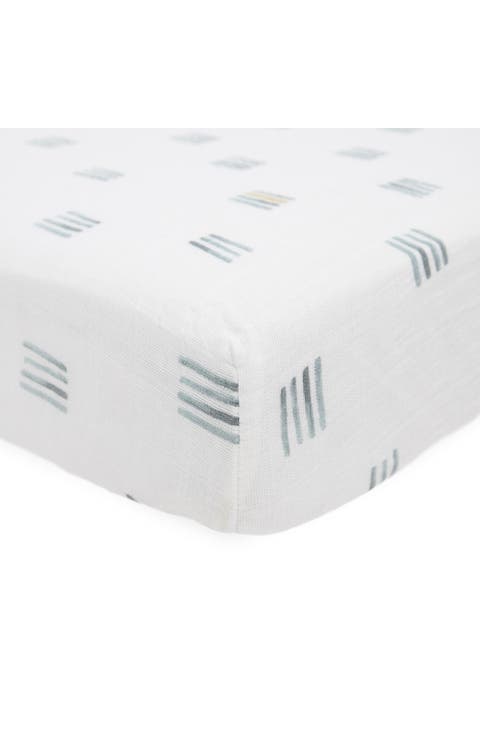 Cotton Muslin Crib Sheet