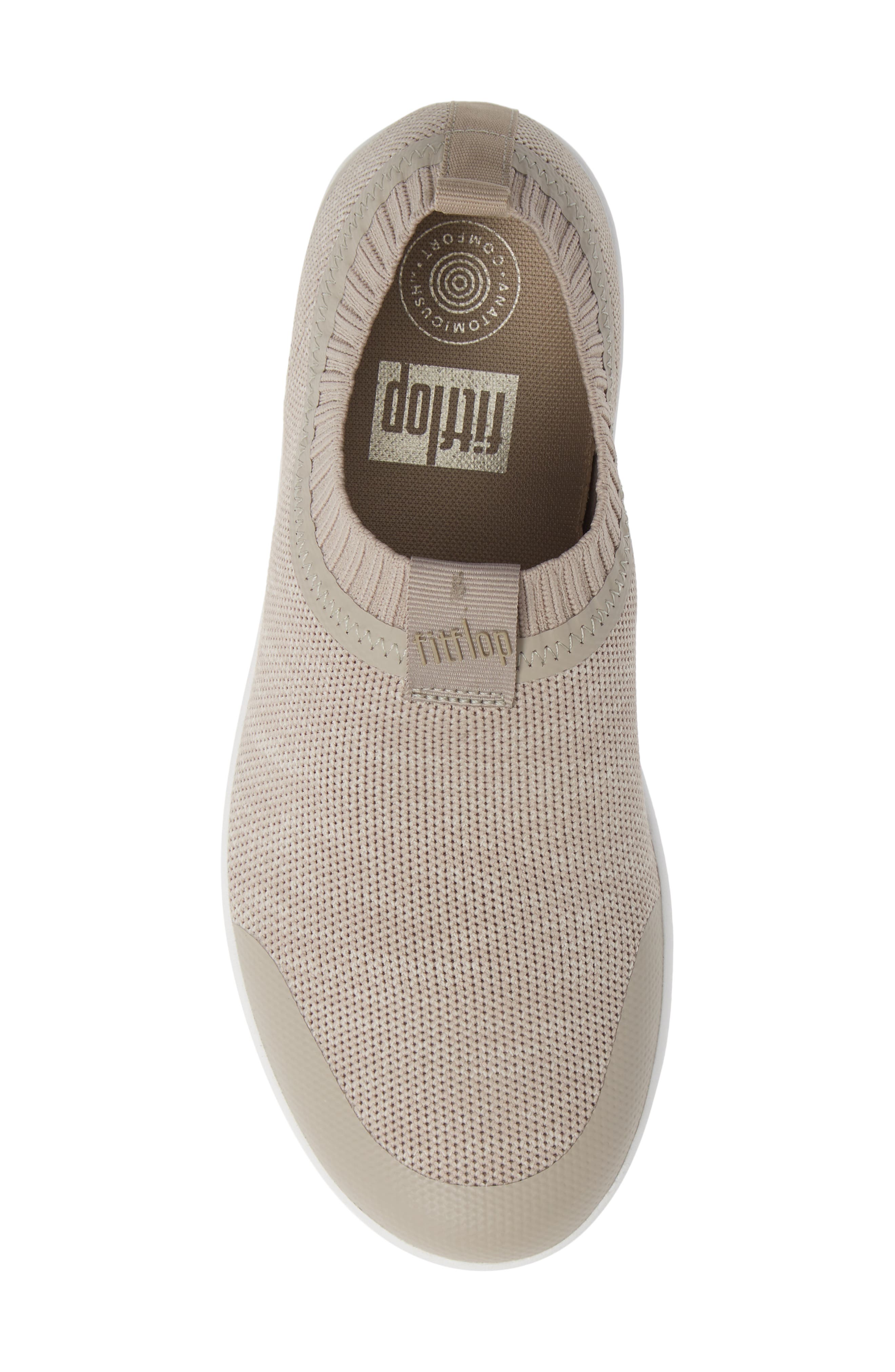 Uberknit Slip-On Sneaker, Alternate, color, DARK TAUPE MIX FABRIC