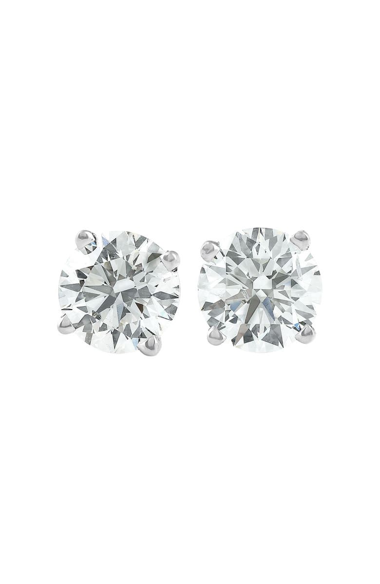 Bliss Diamond Platinum 1 1/2ct Lab Grown Diamond Studs, Main, color, 