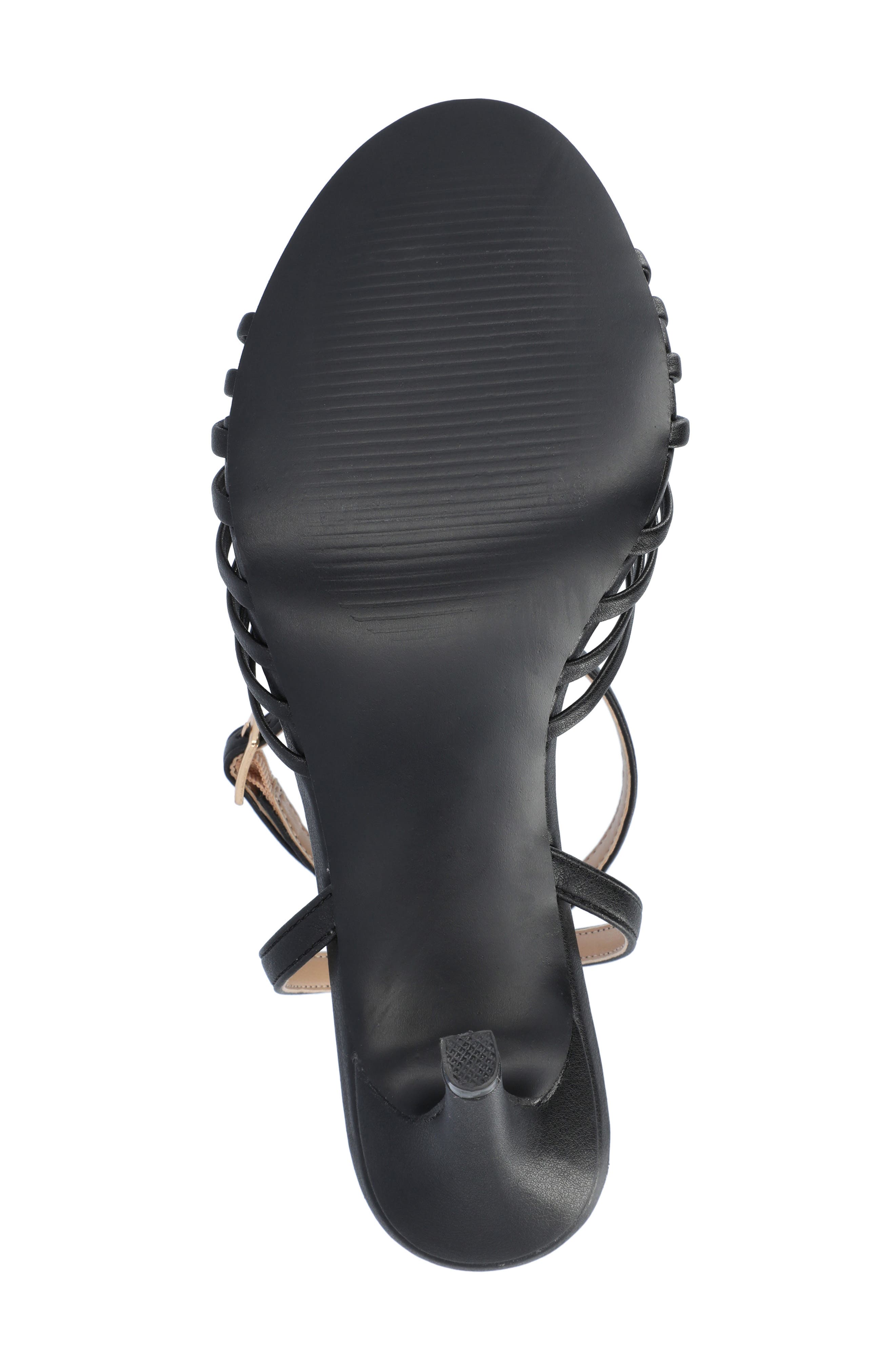 Journee Collection Vanita Stiletto Sandal, Alternate, color, Black