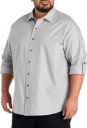 Synrgy by DXL Big & Tall Textured Sport Shirt