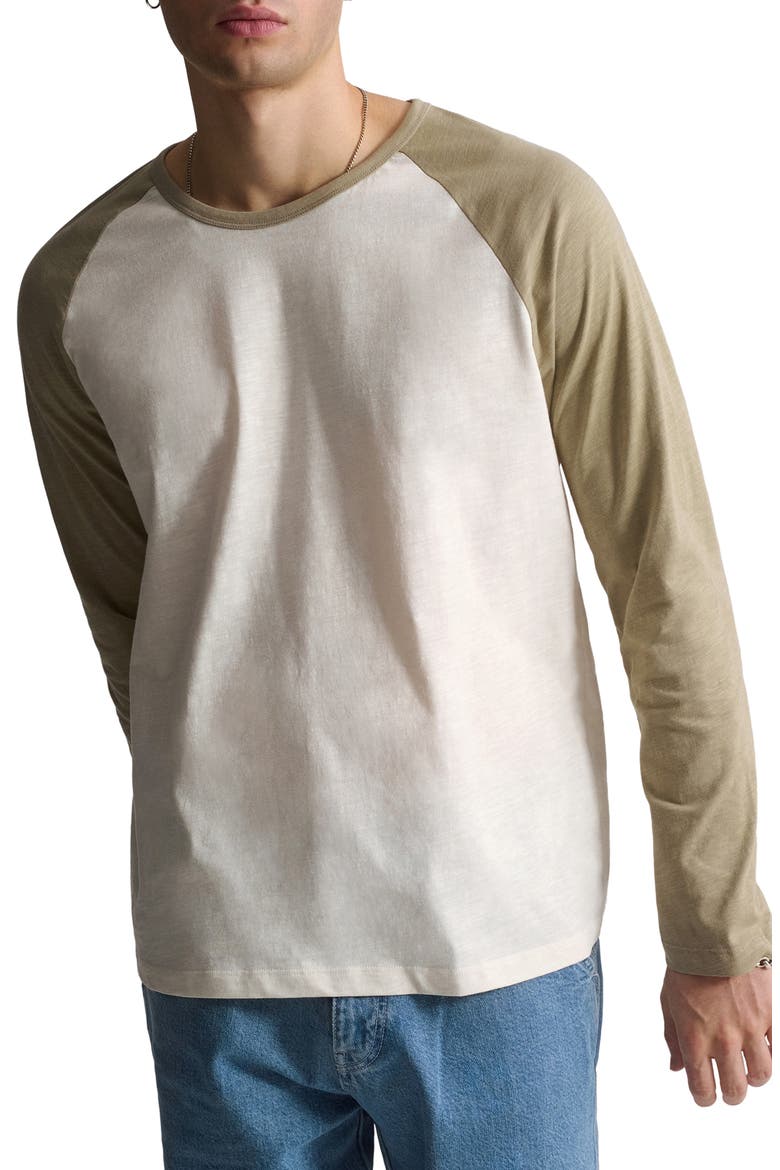 Slub Cotton Long Sleeve T-Shirt, Main, color, WINTER TWIG