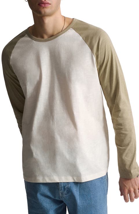 Slub Cotton Long Sleeve T-Shirt