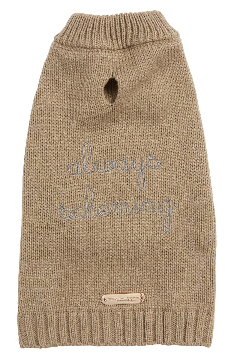 maxbone max-bone Always Scheming Dog Sweater, Main, color, 