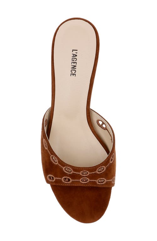 L Agence L'agence Camille Ii Block Heel Sandal