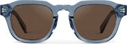 WMP Eyewear Nelson - 48mm Classic Square Polarized Sunglasses